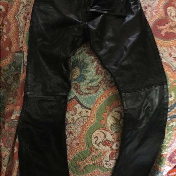 Gap leather pants - Picture 3 of 5